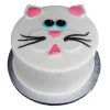 Kitty Face Fondant Cake From Lallantop Cake Shop - Perfect For Celebrations