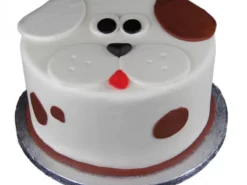 Puppy Face Fondant Cake from LallanTop Cake Shop - Delightful Celebration Cake