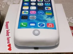 Amazing iPhone Fondant Cake from LallanTop Cake Shop - Delivery in East Delhi, South-East Delhi, Ghaziabad, and Noida
