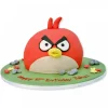 Angry Birds Cake Red Fondant Cake 1 Angry Birds Cake Red Fondant Cake From Lallantop Cake Shop Noida And East Delhi From Lallamtop Cake Shop