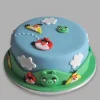 Angry Birds Character Fondant Cake 1 Angry Birds Character Fondant Cake From Lallantop Cake Shop - Delivery In East Delhi, South-East Delhi, Ghaziabad, And Noida