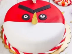 Angry Bird Fondant Cake from LallanTop Cake Shop - Delivery in East Delhi, South-East Delhi, Ghaziabad, and Noida