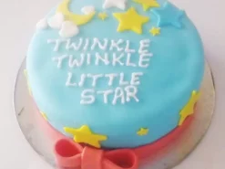 Baby Birthday Fondant Cake from LallanTop Cake Shop - Delivery in East Delhi, South-East Delhi, Ghaziabad, and Noida