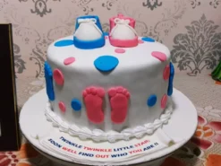 Baby Feet Baby Shower Cake