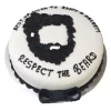 Beard Theme Fondant Cake 1 Beard Theme Fondant Cake From Lallantop Cake Shop - Delivery In East Delhi, South-East Delhi, Ghaziabad, And Noida.