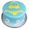 bikini theme fondant cake from lallantop cake shop noida and east delhi From LallamTop Cake Shop