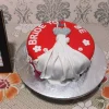 bride to be theme fondant cake from lallantop cake shop noida and east delhi From LallamTop Cake Shop