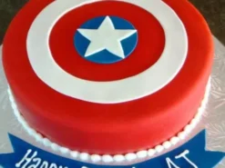 Captain America Shield Designer Cake