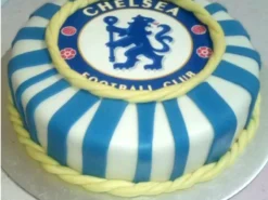 Chelsea Soccer Club Customized Cake