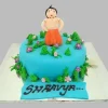 Chhota Bheem Fondant Cake 1 Chhota Bheem Fondant Cake From Lallantop Cake Shop Noida And East Delhi From Lallamtop Cake Shop