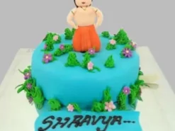 Chhota Bheem Fondant Cake