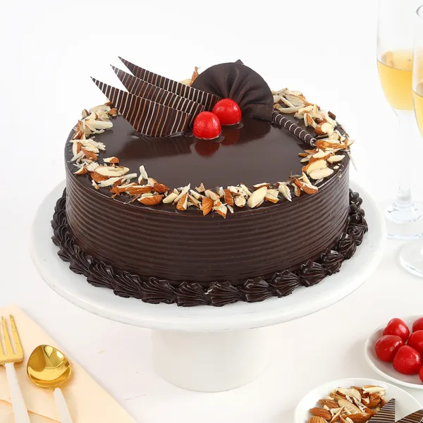 Chocolate Almond Cake 3 Chocolate Almond Cake