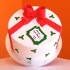 Christmas Gift Theme Fondant Cake From Lallantop Cake Shop Noida And East Delhi From Lallamtop Cake Shop