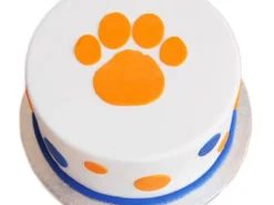 Clemson Theme Fondant Cake