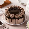 cream drop chocolate chip cake From LallamTop Cake Shop