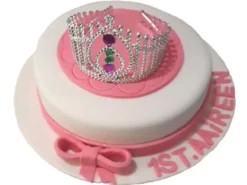 Crown Themed Fondant Cake