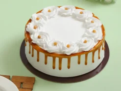 Crunchy Butterscotch Cream Cake