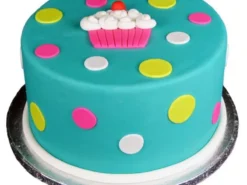 Cupcake Theme Fondant Cake