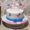 cute baby shower cake from lallantop cake shop noida and east delhi From LallamTop Cake Shop
