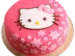 Cute Hello Kitty Birthday Cake