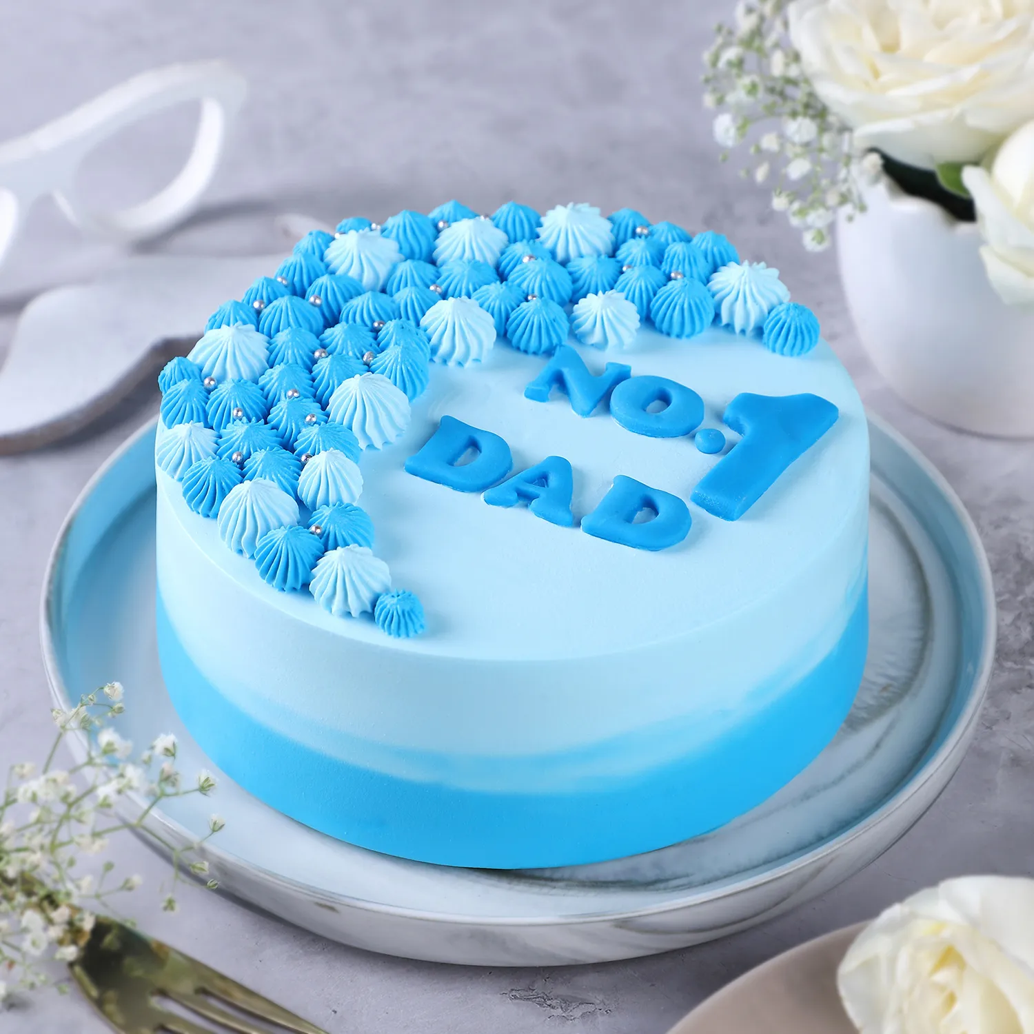 Dad No. 1 Truffle Cake 3 Dad No. 1 Truffle Cake