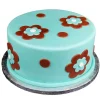 Daisies With Dots Fondant Cake From Lallantop Cake Shop Noida And East Delhi From Lallamtop Cake Shop