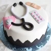 doctor theme fondant cake from lallantop cake shop noida and east delhi From LallamTop Cake Shop