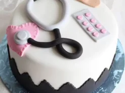 Doctor Theme Fondant Cake