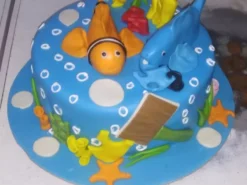 Dory and Nemo Designer Fondant Cake