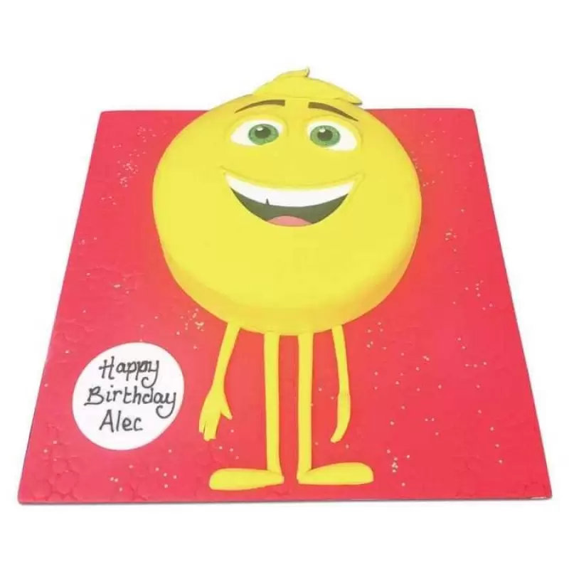 Emoji Gene Fondant Cake 3 Emoji Gene Fondant Cake From Lallantop Cake Shop - Delivery In East Delhi, South-East Delhi, Ghaziabad, And Noida