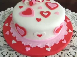 Enigmatic Love Fondant Cake