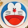 Enticing Doraemon Fondant Cake 1 Lallantop Cake Shop - Enticing Doraemon Fondant Cake Delivery In East Delhi, South-East Delhi, Ghaziabad, And Noida