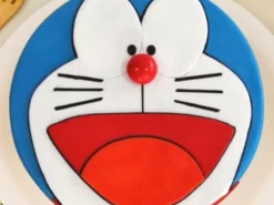 LallanTop Cake Shop - Enticing Doraemon Fondant Cake Delivery in East Delhi, South-East Delhi, Ghaziabad, and Noida