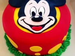 Fabulous Mickey Mouse Fondant Cake