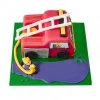 fire engine fondant cake from lallantop cake shop noida and east delhi From LallamTop Cake Shop