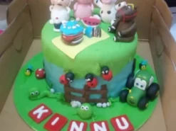 Firm Animal Theme Fondant Cake