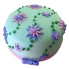 Flower Garden Fondant Cake 1 Flower Garden Fondant Cake From Lallantop Cake Shop - Delivery In East Delhi, South-East Delhi, Ghaziabad, And Noida