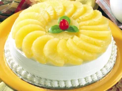 Fresh and Creamy Pineapple Cake