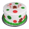 Gingerbread Man Dots Fondant Cake 2 Gingerbread Man Dots Fondant Cake From Lallantop Cake Shop Noida And East Delhi From Lallamtop Cake Shop
