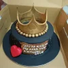 Golden Crown Theme Fondant Cake From Lallantop Cake Shop Noida And East Delhi From Lallamtop Cake Shop
