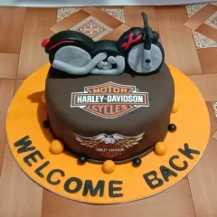 Harley Davidson Themed Cake