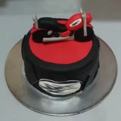 Hayabusa Theme Fondant Cake from LallanTop Cake Shop - Delivery in East Delhi, South-East Delhi, Ghaziabad, and Noida.