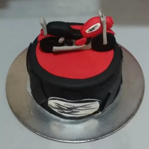 Hayabusa Theme Fondant Cake from LallanTop Cake Shop - Delivery in East Delhi, South-East Delhi, Ghaziabad, and Noida.