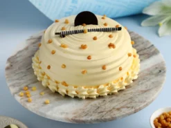 Heavenly Butterscotch Cream Cake