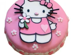 Hello Kitty Birthday Fondant Cake