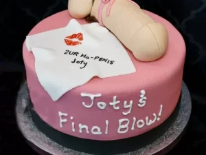 Hen Bachelorette Party Themed Cake from LallanTop Cake Shop - Delivery in East Delhi, South-East Delhi, Ghaziabad, and Noida