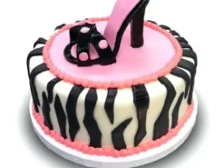 High Heel Theme Fondant Cake