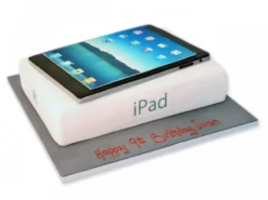 iPad Box Themed Fondant Cake