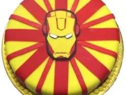 Iron Man Theme Customized Cake