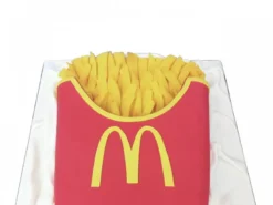 McDonald’s Fries Fondant Cake